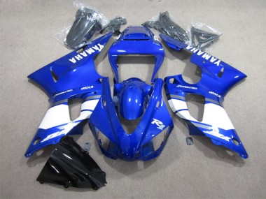 Cheap 1998-1999 Blue White Decal Yamaha YZF R1 Moto Fairings