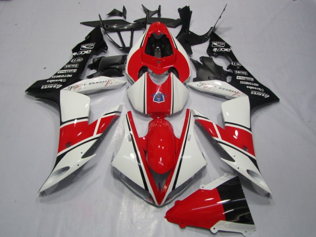 Cheap 2004-2006 Red White Black Yamaha YZF R1 Motorbike Fairings Cheap 2004-2006 Red White Black Yamaha YZF R1 Motorbike Fairings