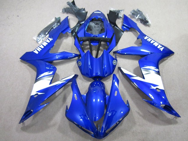 Cheap 2004-2006 Blue White Yamaha YZF R1 Motorcycle Fairings Kits Cheap 2004-2006 Blue White Yamaha YZF R1 Motorcycle Fairings Kits