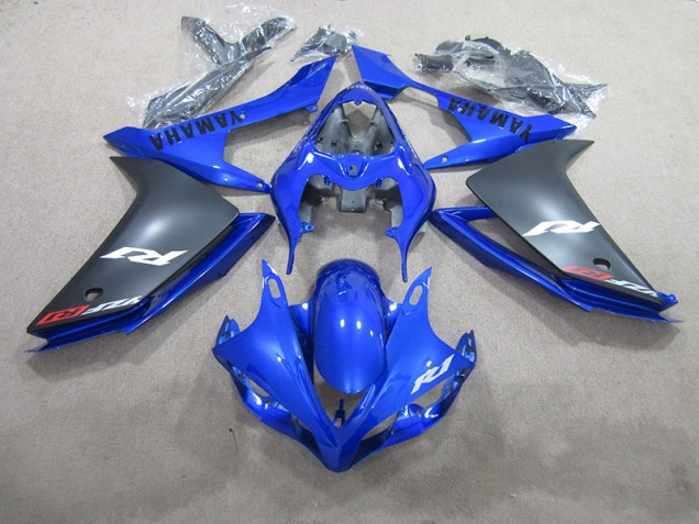 Cheap 2007-2008 Blue Black Yamaha YZF R1 Motorbike Fairing