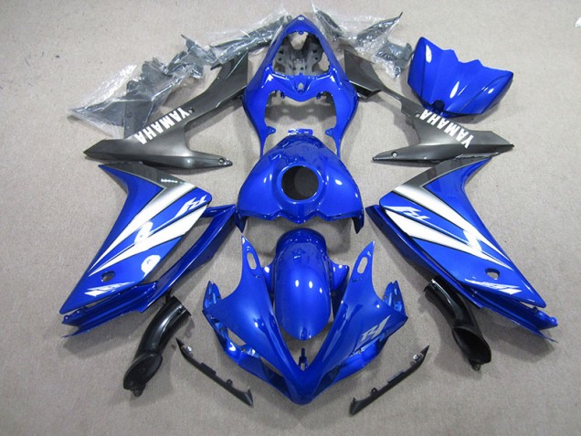 Cheap 2007-2008 Blue White Yamaha YZF R1 Motorcycle Fairings Cheap 2007-2008 Blue White Yamaha YZF R1 Motorcycle Fairings