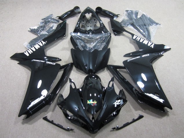 Cheap 2007-2008 Black White Decal Yamaha YZF R1 Motorcyle Fairings Cheap 2007-2008 Black White Decal Yamaha YZF R1 Motorcyle Fairings