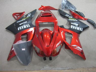Cheap 2009-2011 Red White Yamaha YZF R1 Motor Bike Fairings