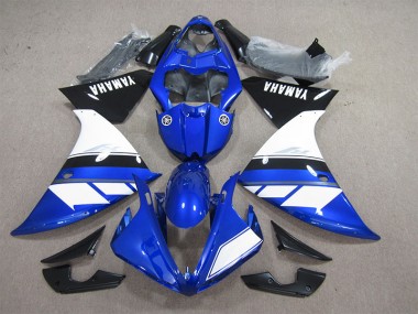 Cheap 2009-2011 Blue White Yamaha YZF R1 Motorcylce Fairings