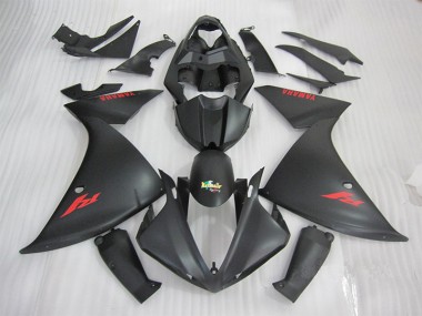 Cheap 2009-2011 Black Red Yamaha YZF R1 Motorcycle Fairings