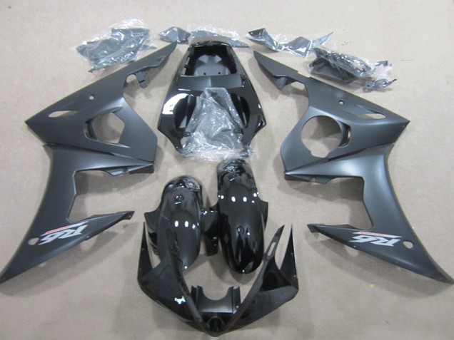 Cheap 2003-2005 Black Yamaha YZF R6 Bike Fairing Kit Cheap 2003-2005 Black Yamaha YZF R6 Bike Fairing Kit