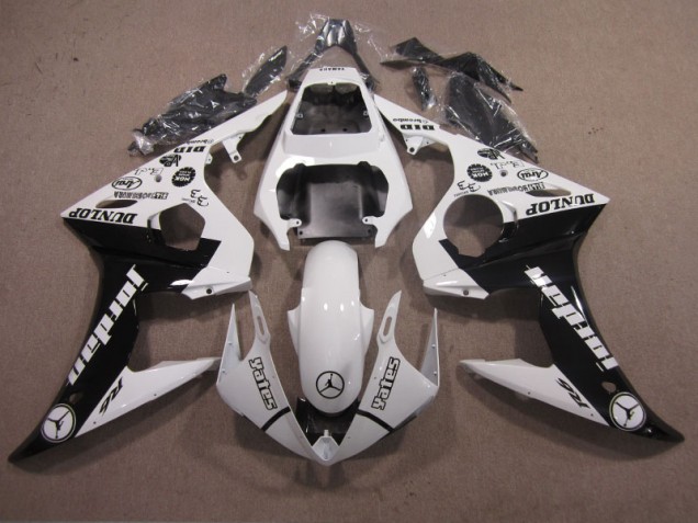 Cheap 2003-2005 White Black Yamaha YZF R6 Motorbike Fairings Cheap 2003-2005 White Black Yamaha YZF R6 Motorbike Fairings