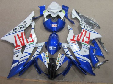 Cheap 2008-2016 White Black Red Fiat Yamaha YZF R6 Motorbike Fairing Kits